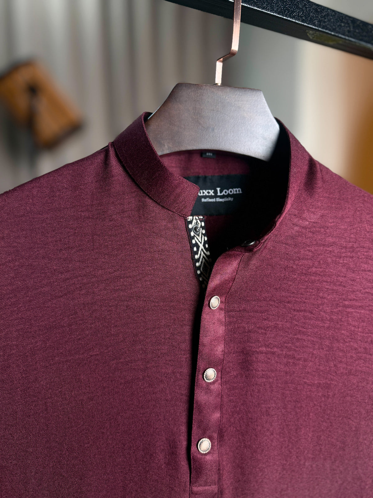 Burgundy Panjabi