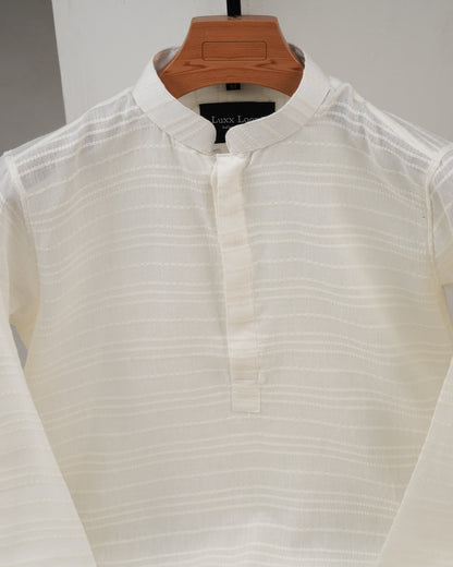 Safed - Ivory White Panjabi