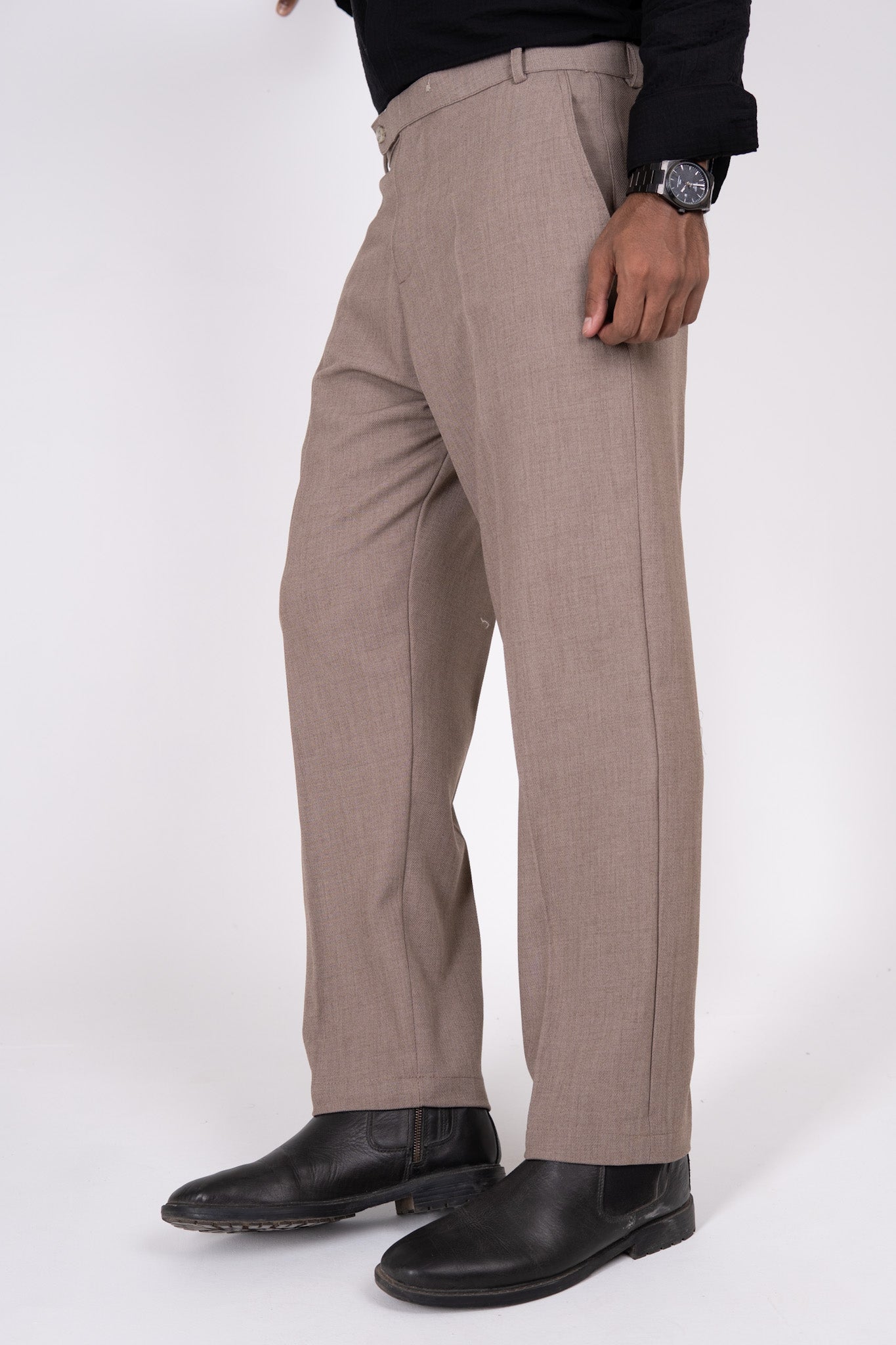 Classic Fit Formal pant - Sand