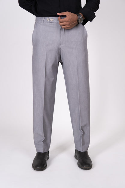 Classic Fit Formal Pant - Grey