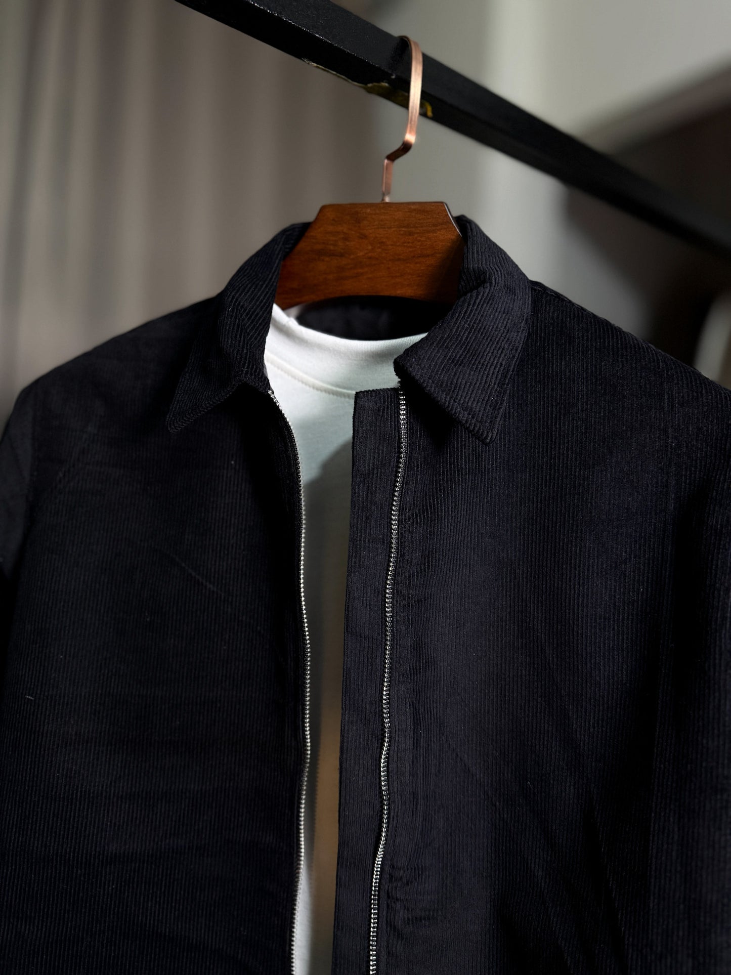 Cord Utility jacket - Black