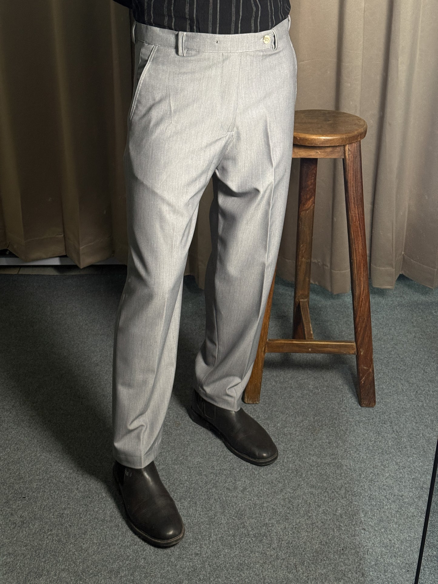 Classic Fit Formal Pant - Grey