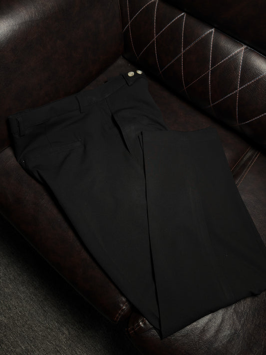 Classic Fit Formal Pant - Black